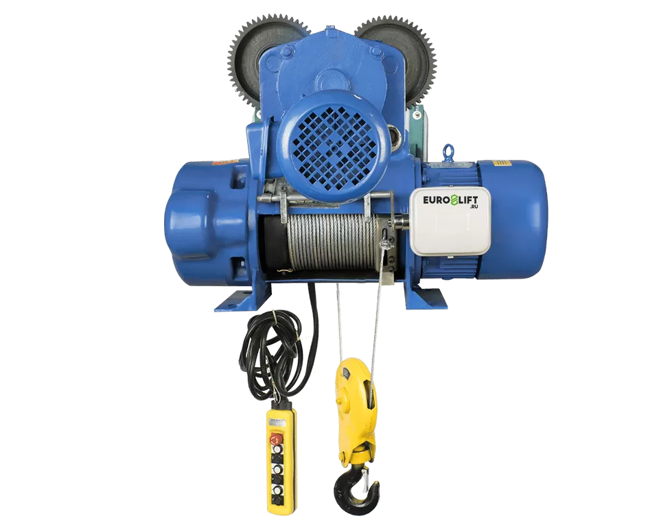 EURO-LIFT CD1 5 т, 9 м Канатный стационарный тельфер